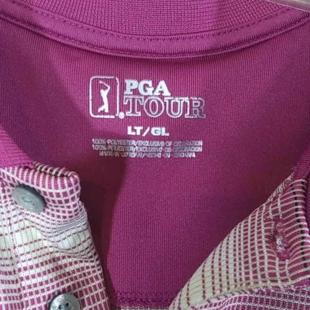 PGA Tour Men's Polo Size LT - Picture 4 of 4